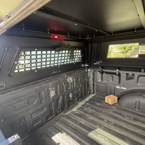 Alternative view of Rear Glass Protection MOLLE Panel